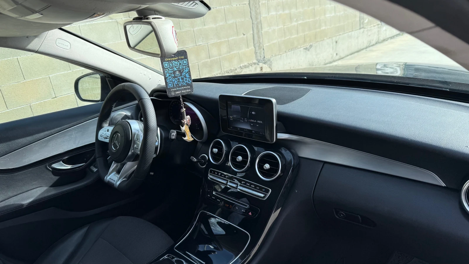 Mercedes-Benz C 220 C63 AMG Пакет, снимка 8 - Автомобили и джипове - 56226309