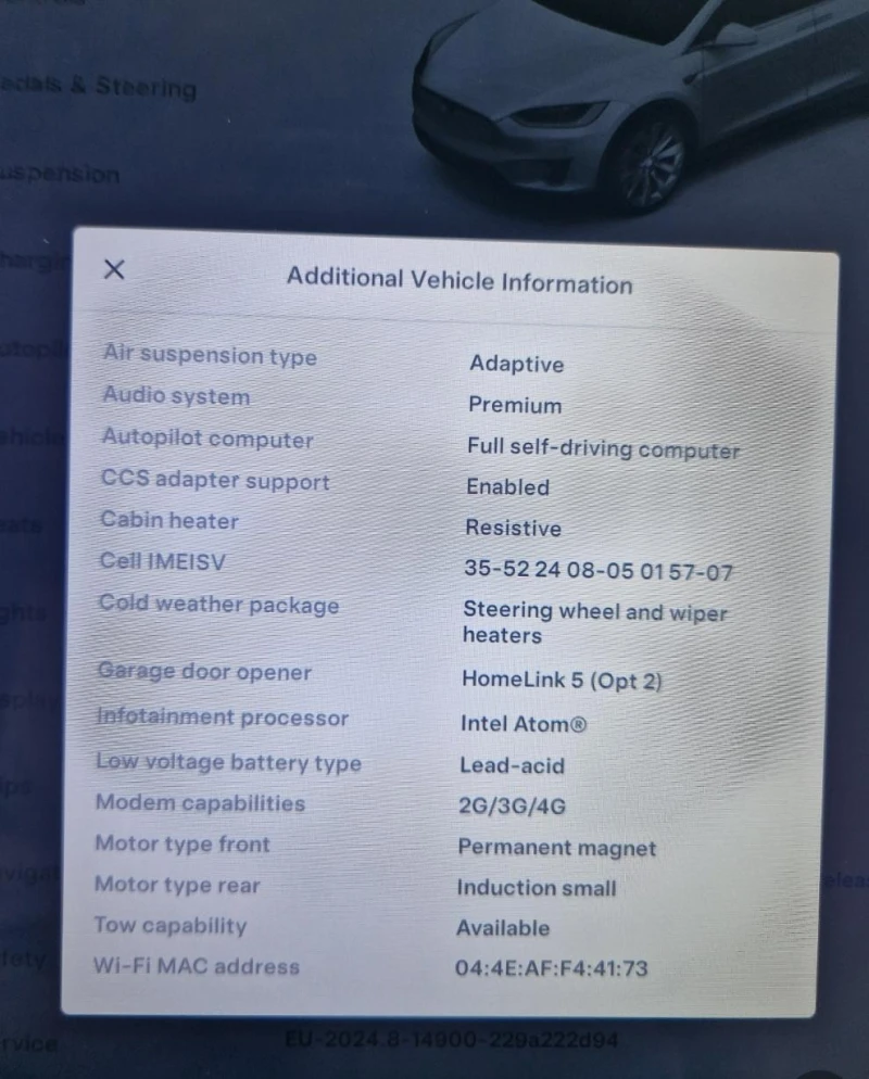 Tesla Model X Raven + Гаранция, снимка 10 - Автомобили и джипове - 47248741