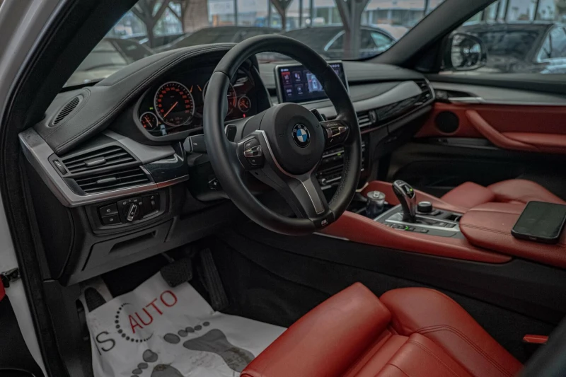 BMW X6 30d/M-TECHNIC/PDC/BMW Professional/Android/Подгрев, снимка 7 - Автомобили и джипове - 52090940