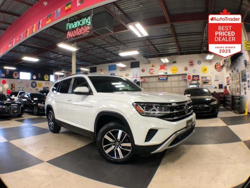 VW Atlas Comfortline * * CarPlay * * Мъртва точка * * , снимка 3 - Автомобили и джипове - 53329354