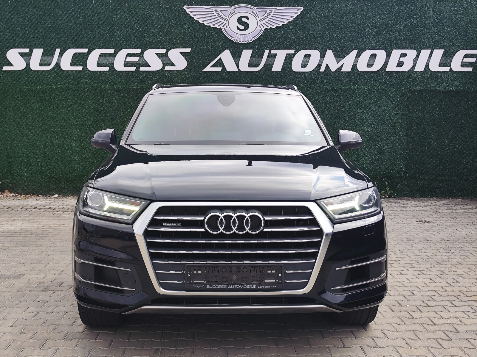 Audi Q7 SLINE* PODGREV* OBDUH* PANORAMA* LEDD* LIZING, снимка 1