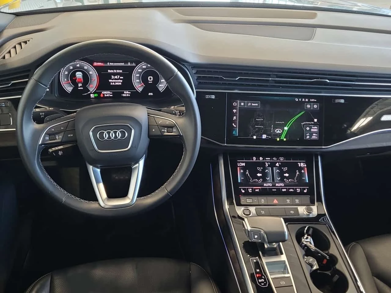 Audi Q8  PROGRESSIV /.360 / ОБДУХВАНЕ / АВТОКРЕДИТ , снимка 10 - Автомобили и джипове - 54775129