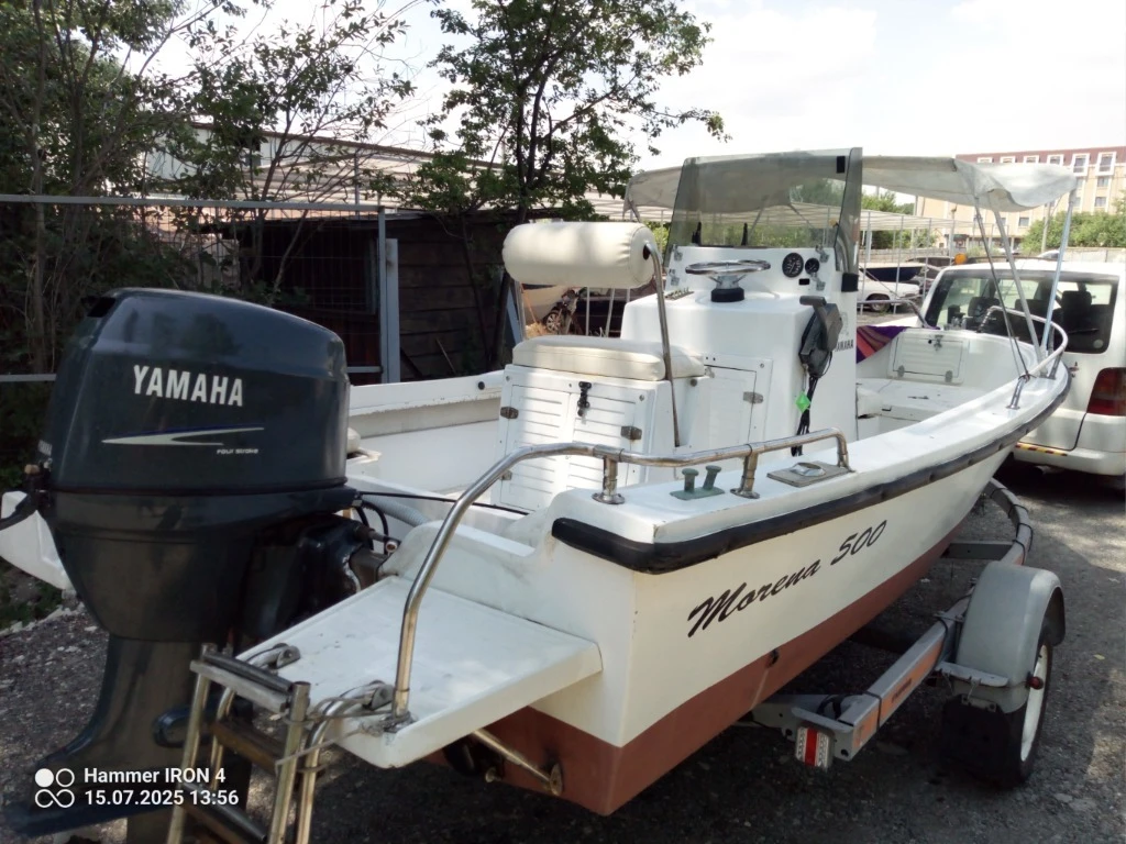 Лодка Собствено производство Morena + Ямаха 40 - изображение 6