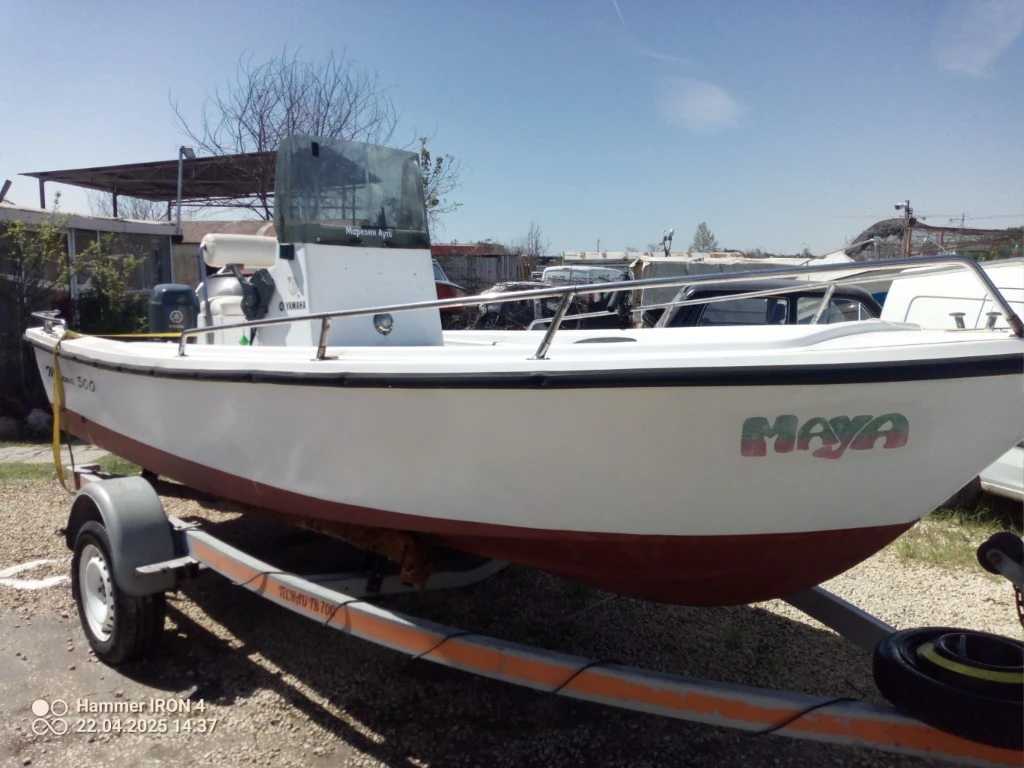 Лодка Собствено производство Morena + Ямаха 40 - изображение 10
