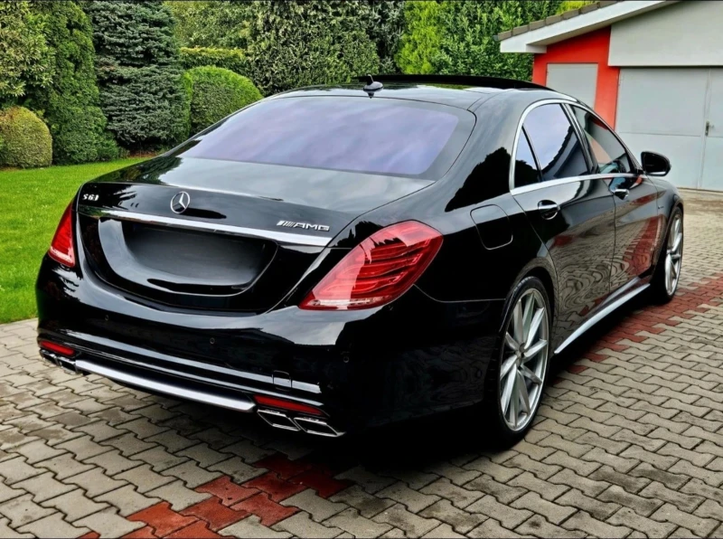 Mercedes-Benz S 63 AMG ОЧАКВАН ВНОС Mercedes S63 AMG Chauffeur* CARBON, снимка 2 - Автомобили и джипове - 52076267
