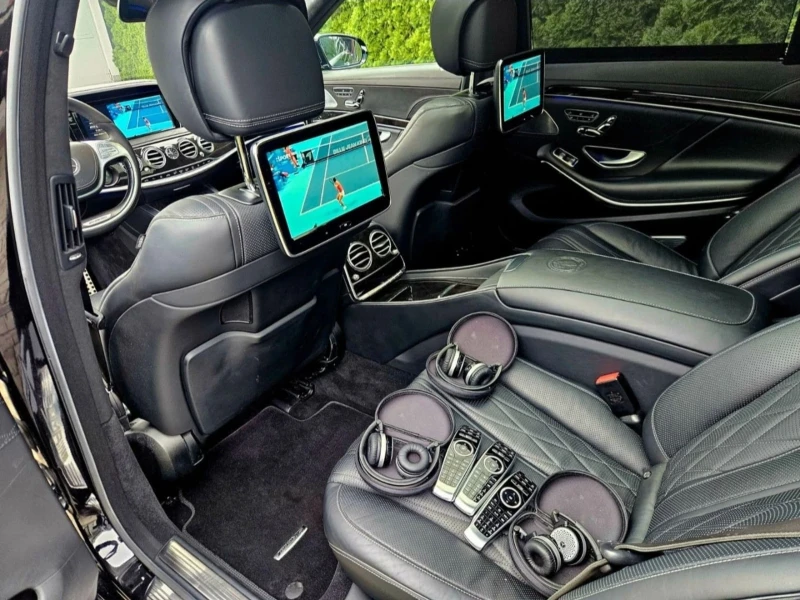 Mercedes-Benz S 63 AMG ОЧАКВАН ВНОС Mercedes S63 AMG Chauffeur* CARBON, снимка 13 - Автомобили и джипове - 52076267