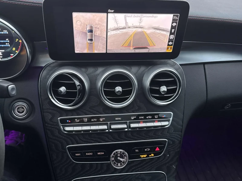 Mercedes-Benz C 43 AMG FACELIFT* BURMESTER* 360КАМЕРА* КЕЙЛЕС* , снимка 9 - Автомобили и джипове - 52750723