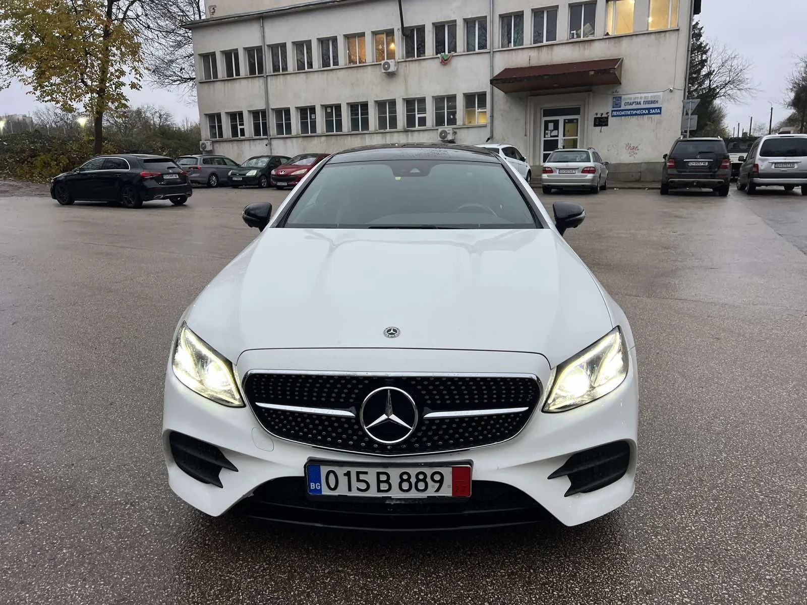Mercedes-Benz E 220 COUPE AMG 4Matic BURMESTER CAMERA360 | Mobile.bg   6