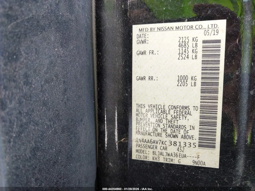 Nissan Maxima 3.5l 3.5 Sv - изображение 9