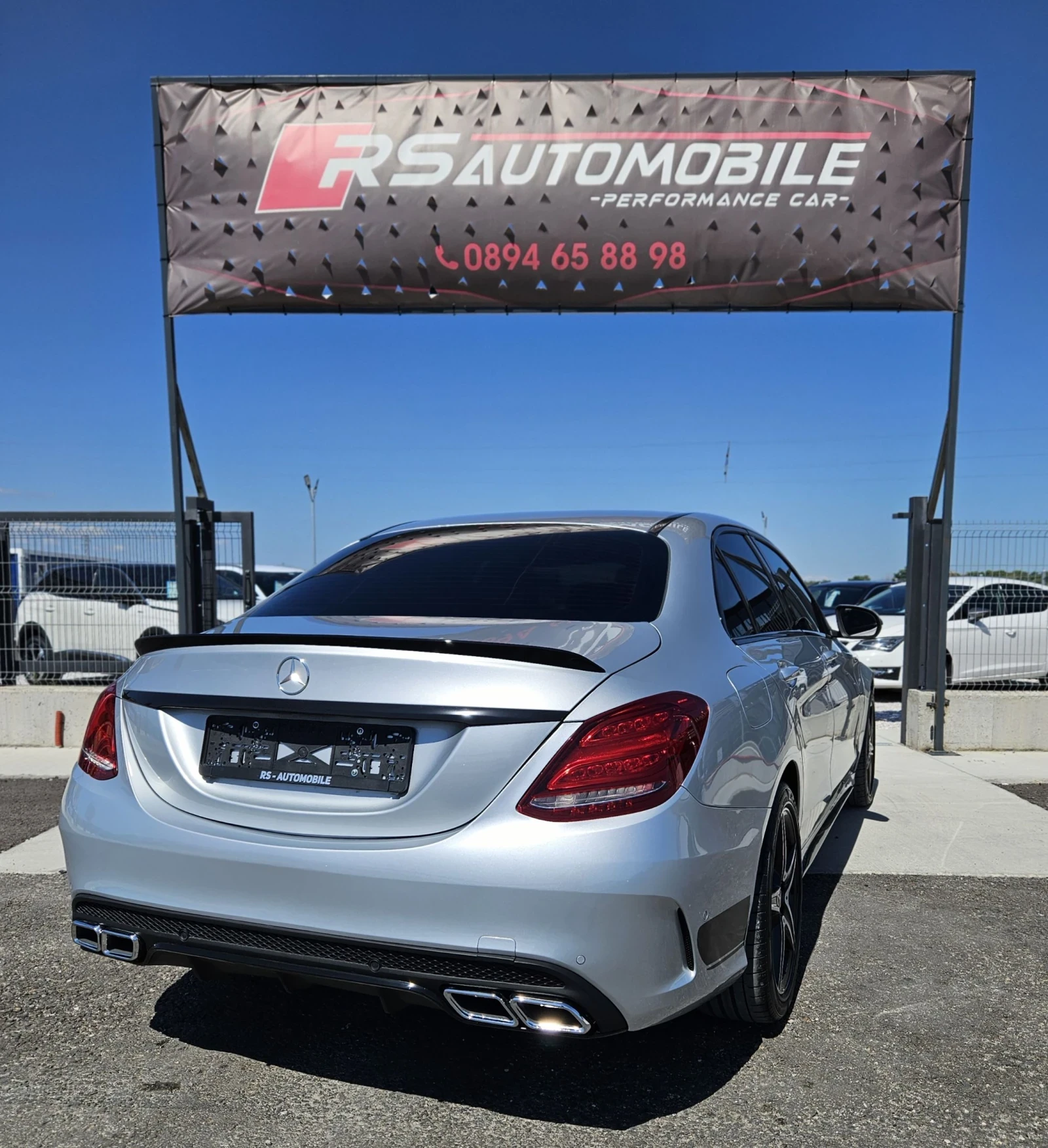 Mercedes-Benz C 220 AMG DESIGN Евро6 2017г, снимка 6 - Автомобили и джипове - 54649347