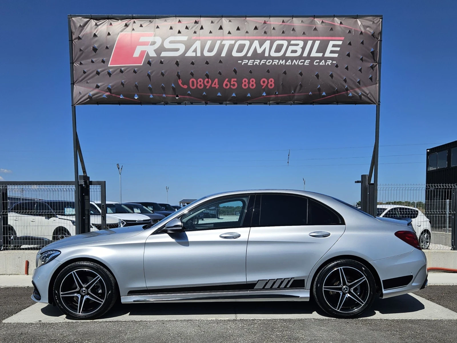 Mercedes-Benz C 220 AMG DESIGN Евро6 2017г, снимка 7 - Автомобили и джипове - 54649347