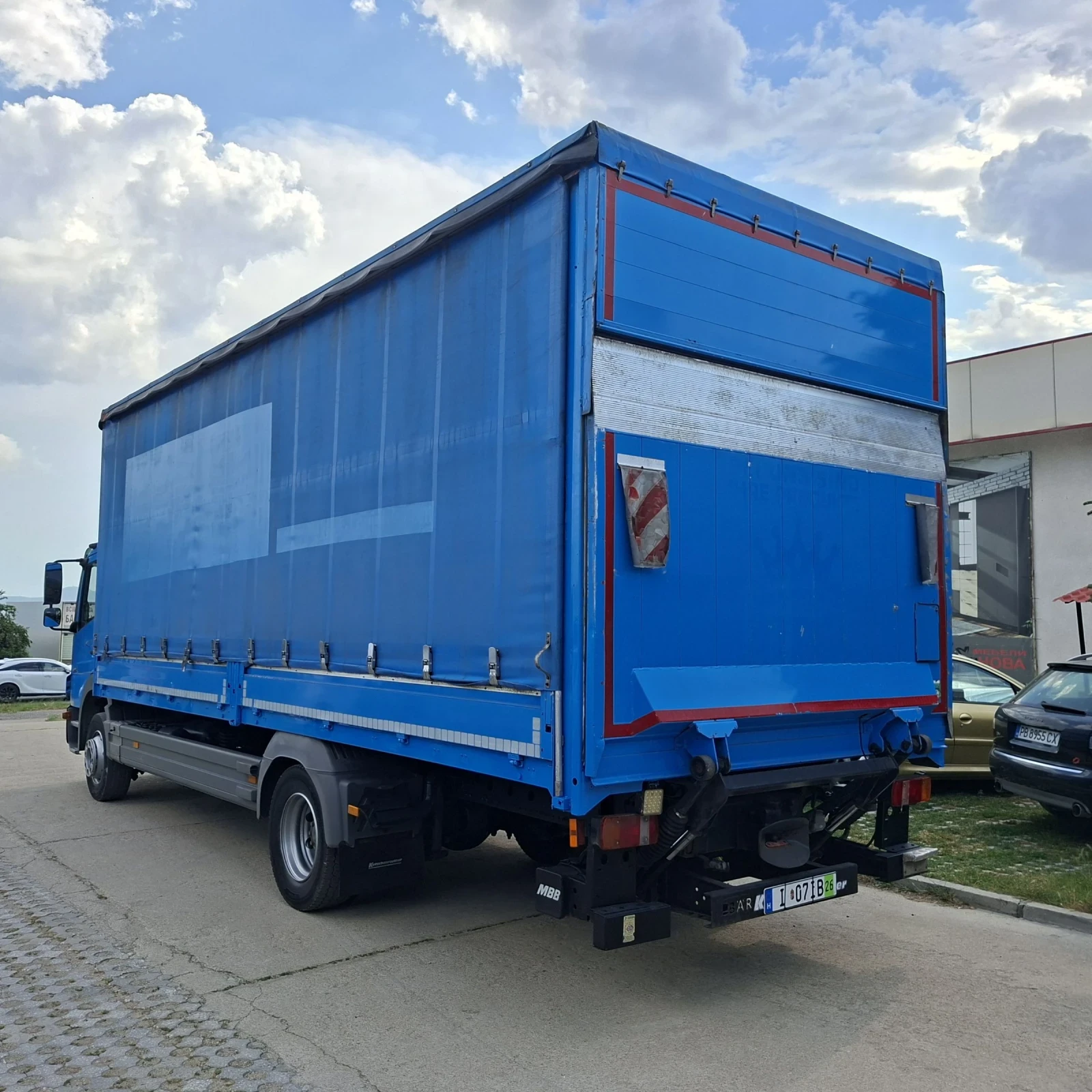 Mercedes-Benz Atego 1222 ЩОРА ПАДАЩ БОРД ВЪЗДУШНИ В., снимка 3 - Камиони - 55067585