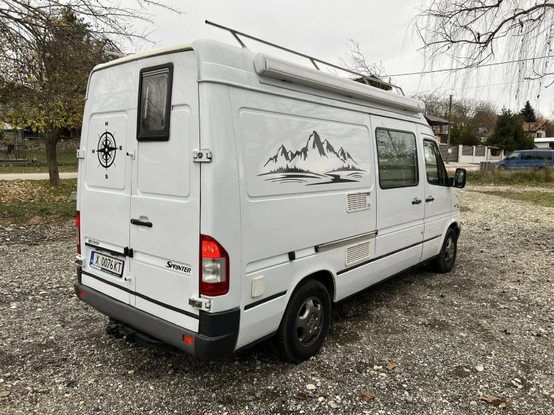 Кемпер Mercedes-Benz Sprinter 313, снимка 3 - Каравани и кемпери - 48270770