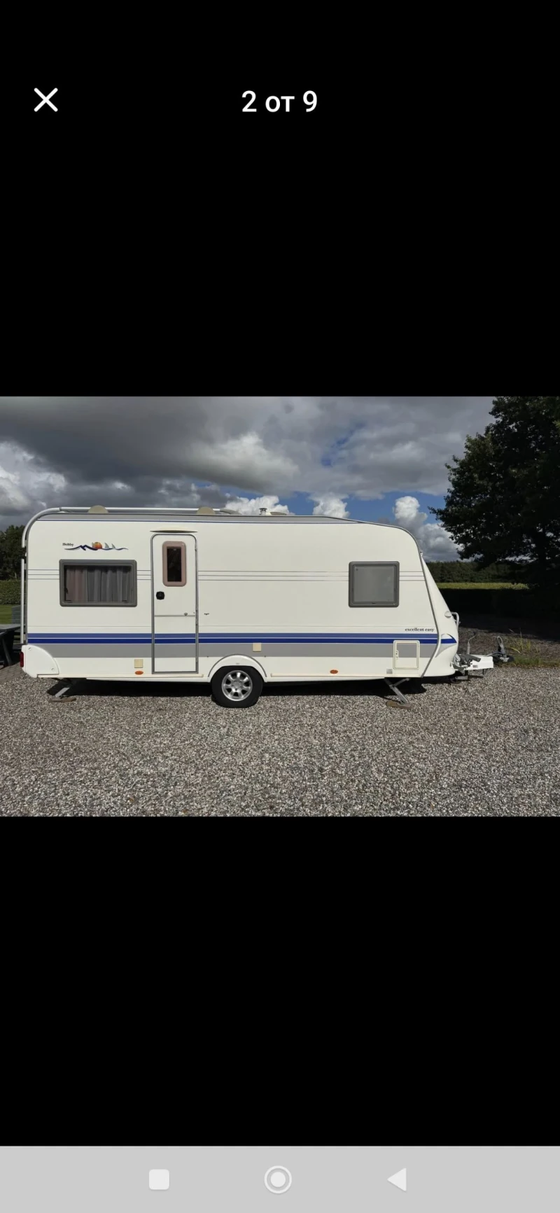 Каравана Hobby Excellent 495/2007, снимка 2 - Каравани и кемпери - 53554016