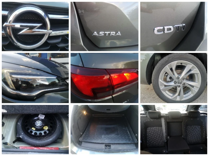 Opel Astra 1.6 CDTI SPORTSTOURER EVRO 6D, снимка 16 - Автомобили и джипове - 47526773