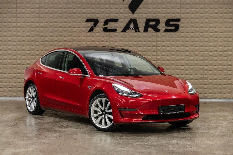Tesla Model 3 LONG RANGE * DUAL MOTOR * ПАНОРАМА * ПОДГРЕВ, снимка 3 - Автомобили и джипове - 52836339