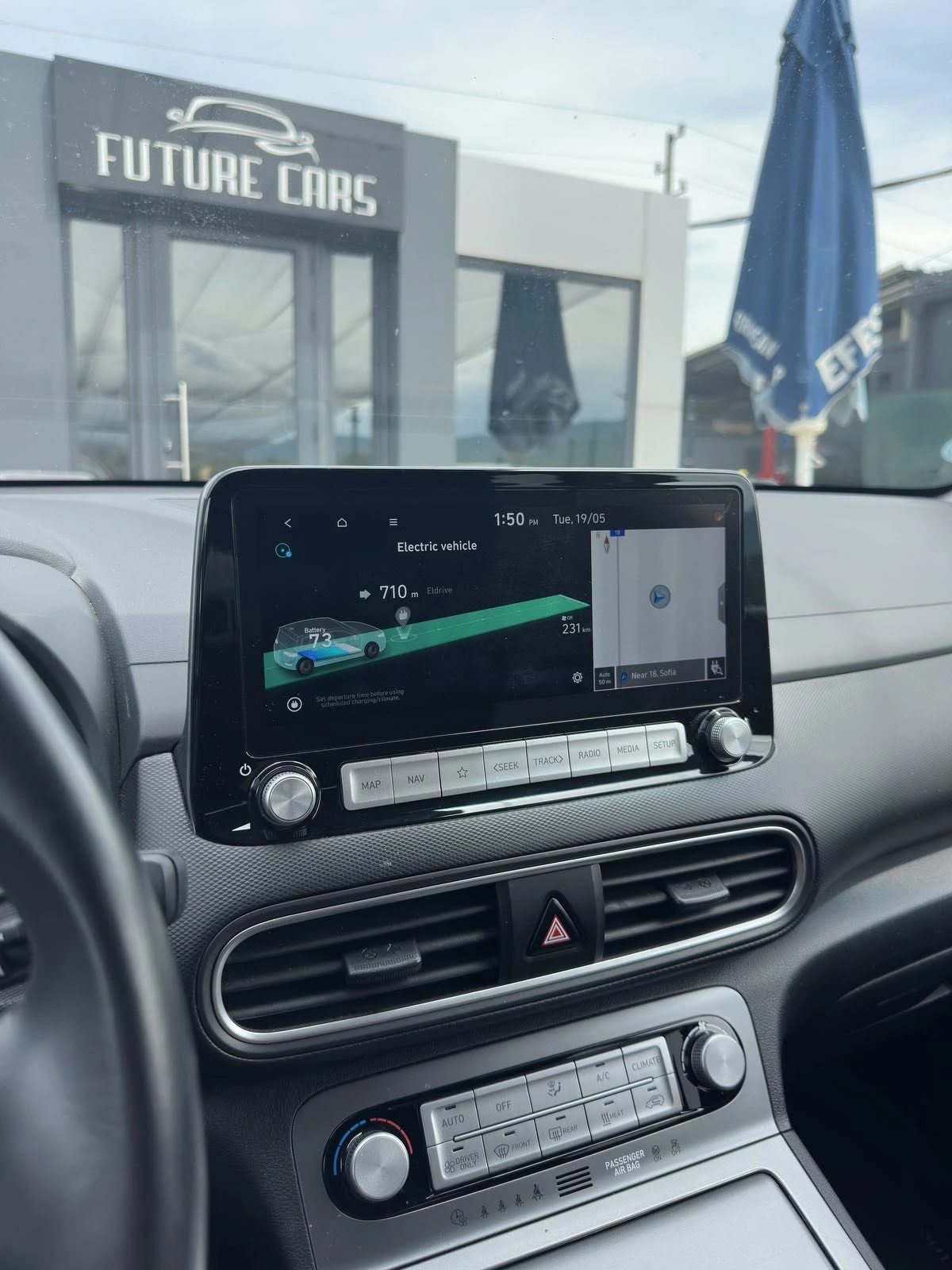 Hyundai Kona 64KWh/PRIME/��������/SOH100%/BLUELINK | Mobile.bg � ����������� 13