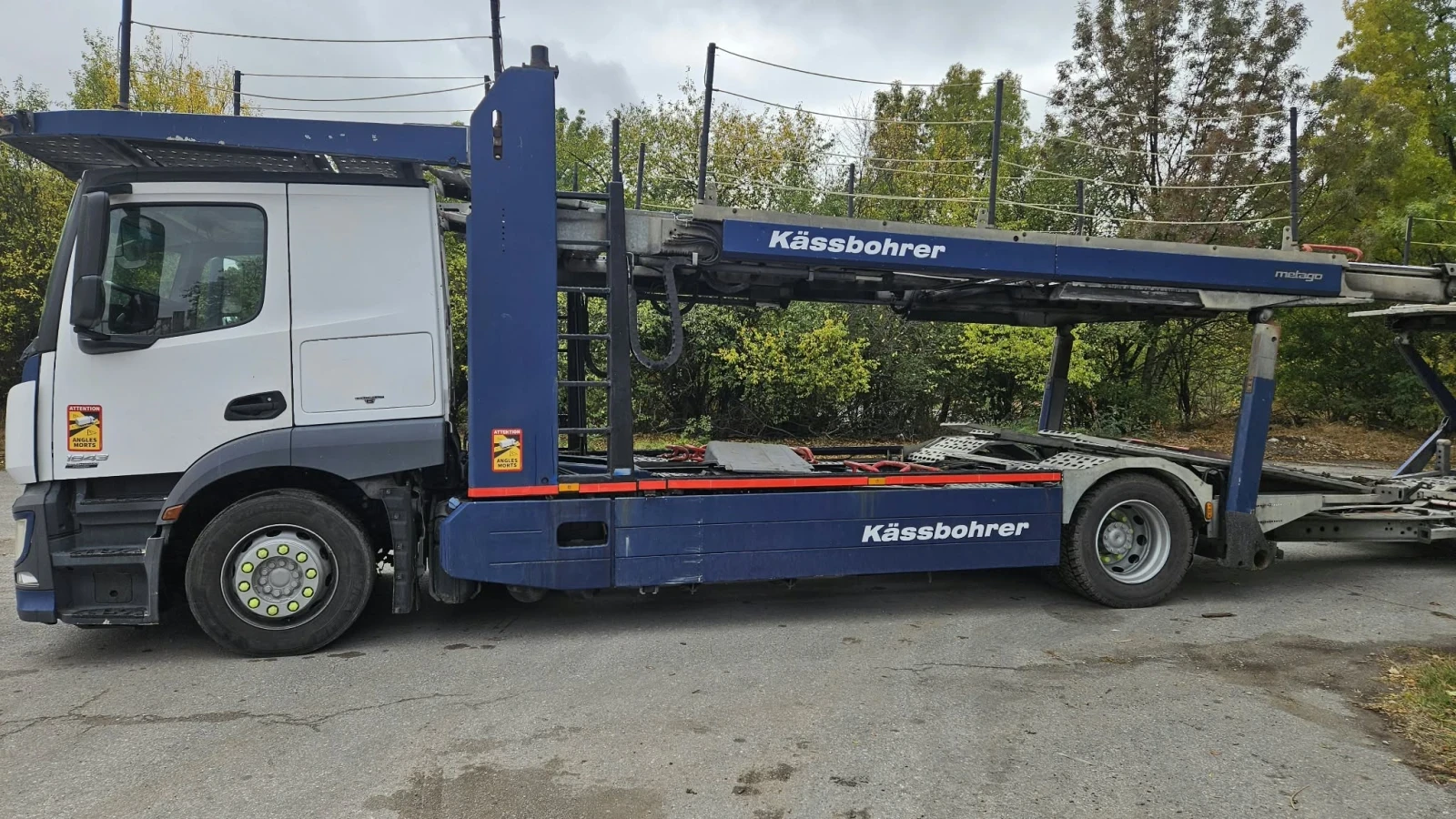 Mercedes-Benz Actros Kassbohrer metago super trans | Mobile.bg � ����������� 5
