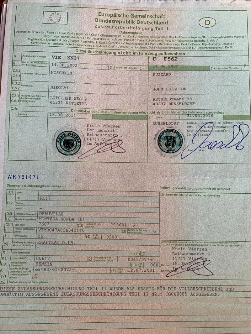 Honda Deauville, снимка 2 - Мотоциклети и мототехника - 50687213