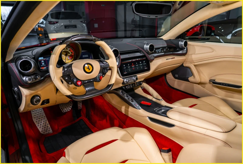 Ferrari GTC4Lusso Rosso Corsa* V12, снимка 11 - Автомобили и джипове - 53107139