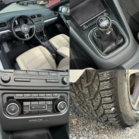 VW Golf 1.6TDi Кабрио, Климатроник, Кожен салон, Уникат!, снимка 15