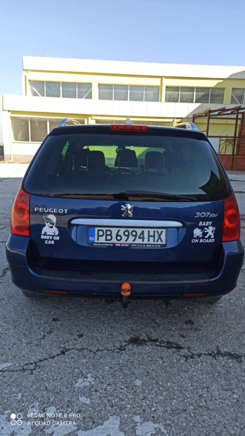 Peugeot 307 Панорама, снимка 4 - Автомобили и джипове - 49360418