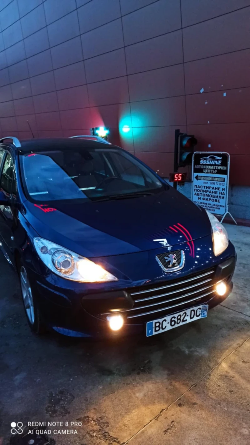 Peugeot 307 Панорама, снимка 14 - Автомобили и джипове - 49360418