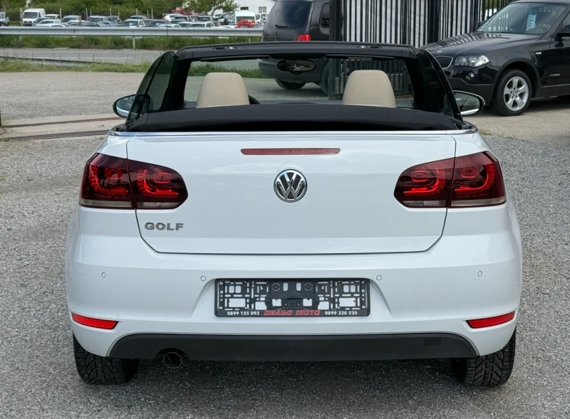 VW Golf 1.6TDi Кабрио, Климатроник, Кожен салон, Уникат!, снимка 5 - Автомобили и джипове - 50063108