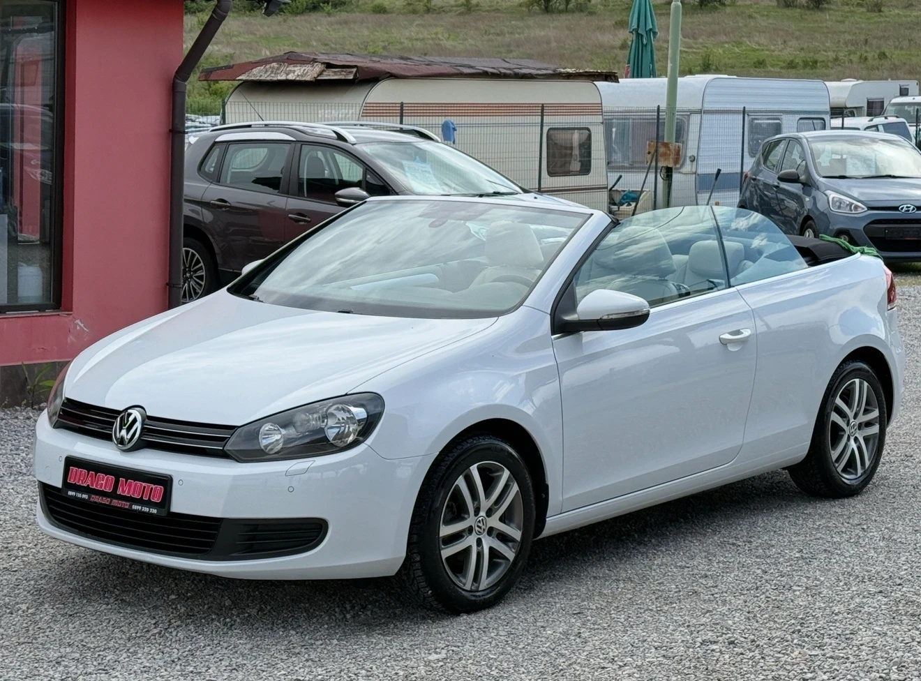 VW Golf 1.6TDi Кабрио, Климатроник, Кожен салон, Уникат! - изображение 3
