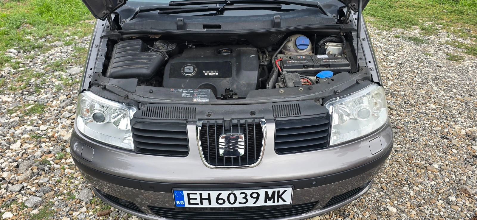 Seat Alhambra 1.9pd 4x4, снимка 13 - Автомобили и джипове - 55381951