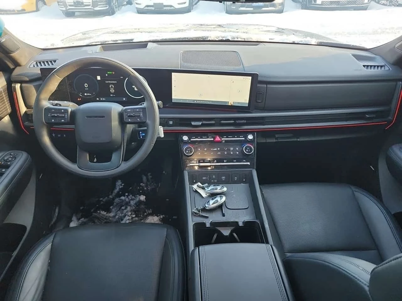 Hyundai Santa fe ULTIMATE CALLIGRAPHY * 360* PANO* ОБДУХВАНЕ* CARFA, снимка 11 - Автомобили и джипове - 53708628