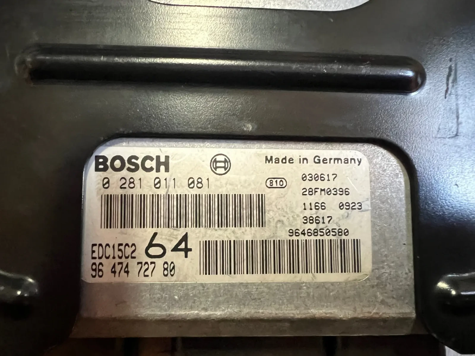 9647472780 �������� �������� PEUGEOT 307 2.0HDI EDC15C2 0281011081 96 474 727 80 0 281 011 081  | Mobile.bg � ����������� 3