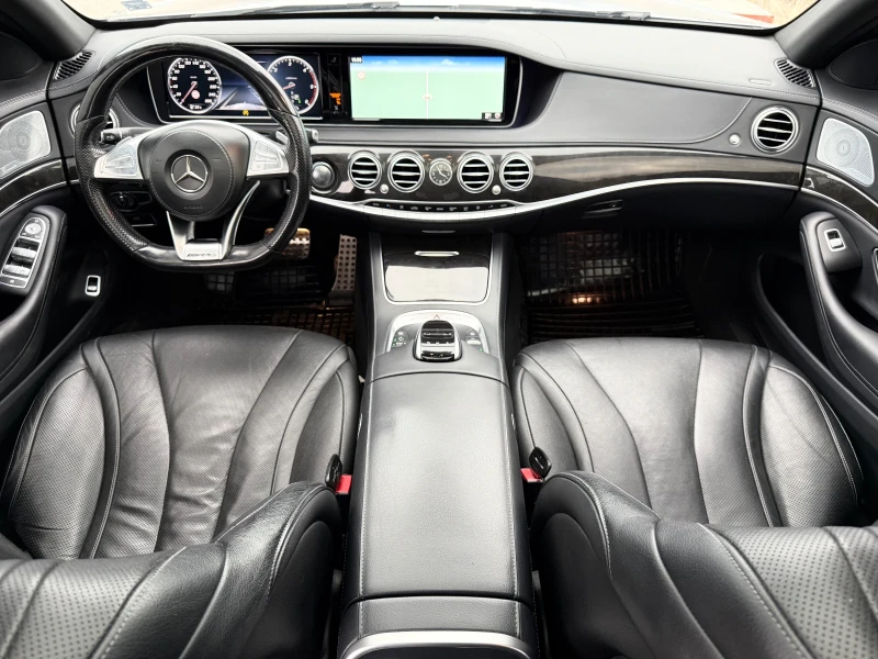 Mercedes-Benz S 350 CDI / AMG / 9G / 4MATIC / 360 / DISTRONIC / PANO, снимка 8 - Автомобили и джипове - 53009202