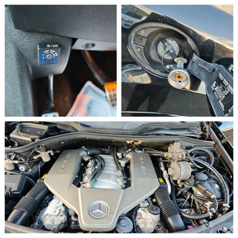 Mercedes-Benz ML 500 6.3 AMG ГАЗ ФУЛЛ, снимка 16 - Автомобили и джипове - 52889303
