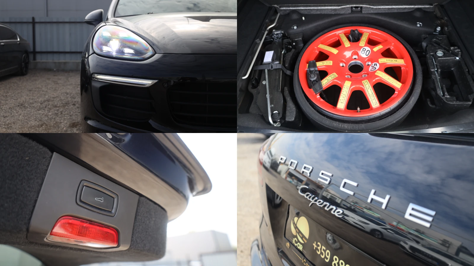 Porsche Cayenne 3.6i V6 Pano KAM BlindAss 4xSzH AHK Leder #iCarbg | Mobile.bg   16