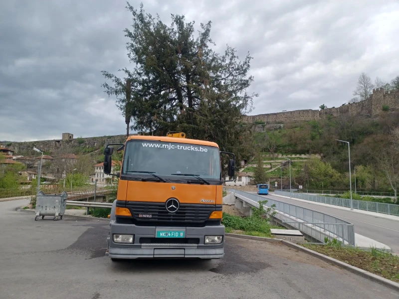 Mercedes-Benz Atego НОВ ВНОС !!!! mercedes atego1823 КРАН И КОНТЕЙНЕР