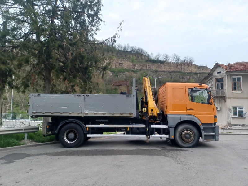 Mercedes-Benz Atego НОВ ВНОС !!!! mercedes atego1823 КРАН И КОНТЕЙНЕР, снимка 3 - Камиони - 52419694