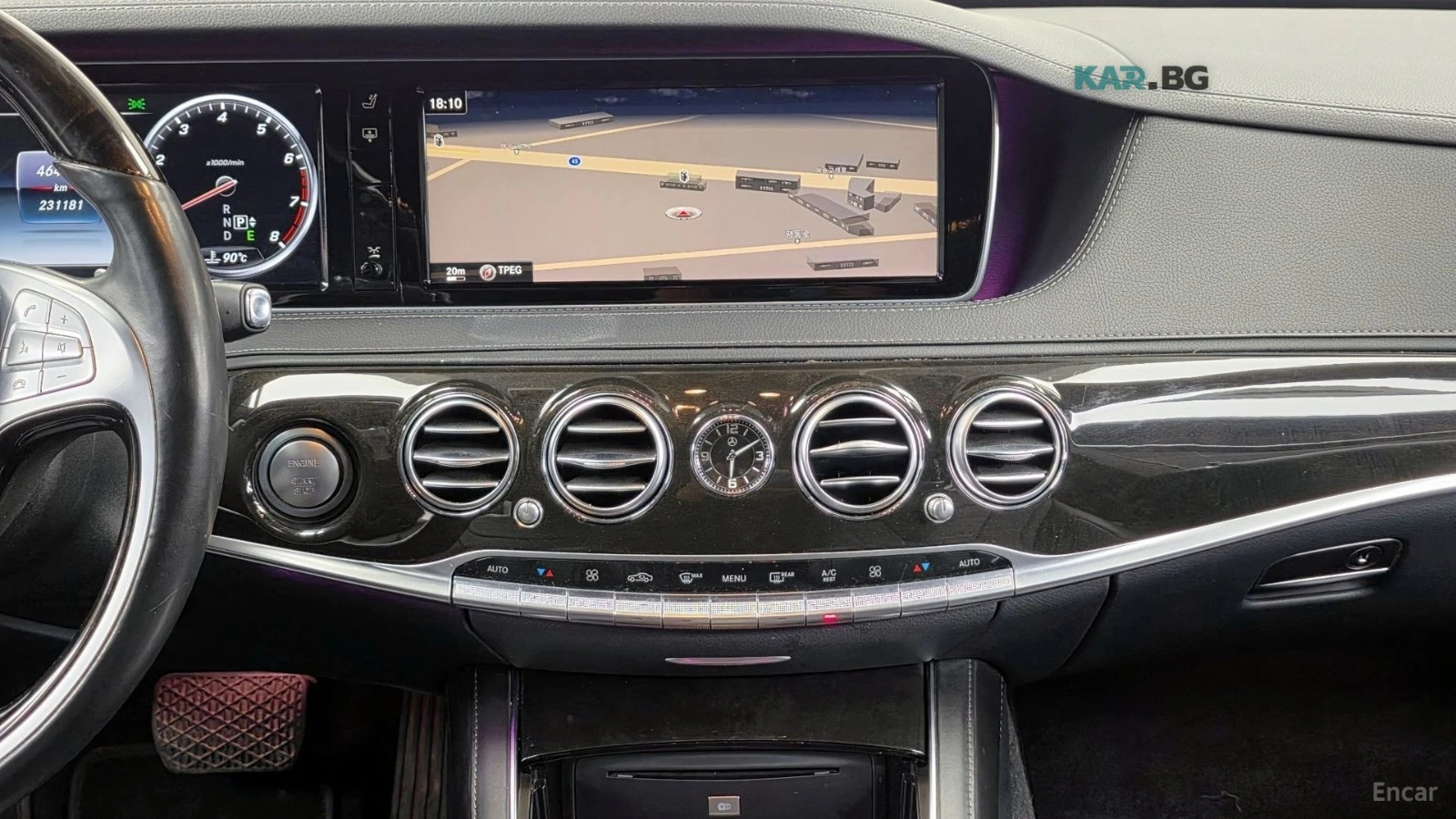 Mercedes-Benz S 500 LONG* 4MATIC* BURM* PANO* ��������* 360* HUD | Mobile.bg � ����������� 13
