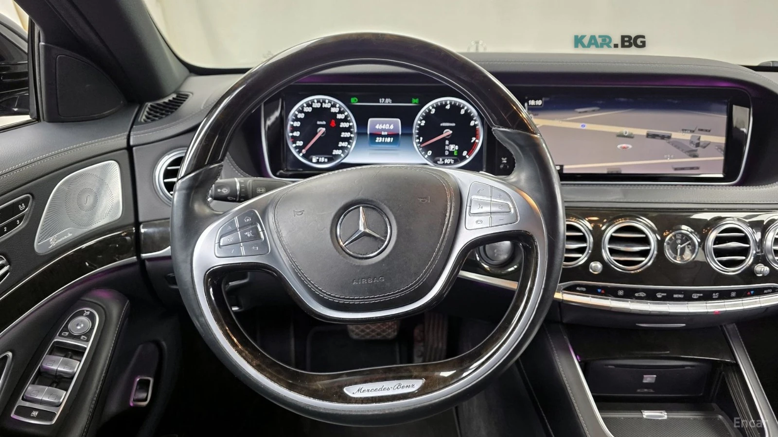 Mercedes-Benz S 500 LONG* 4MATIC* BURM* PANO* ��������* 360* HUD | Mobile.bg � ����������� 12