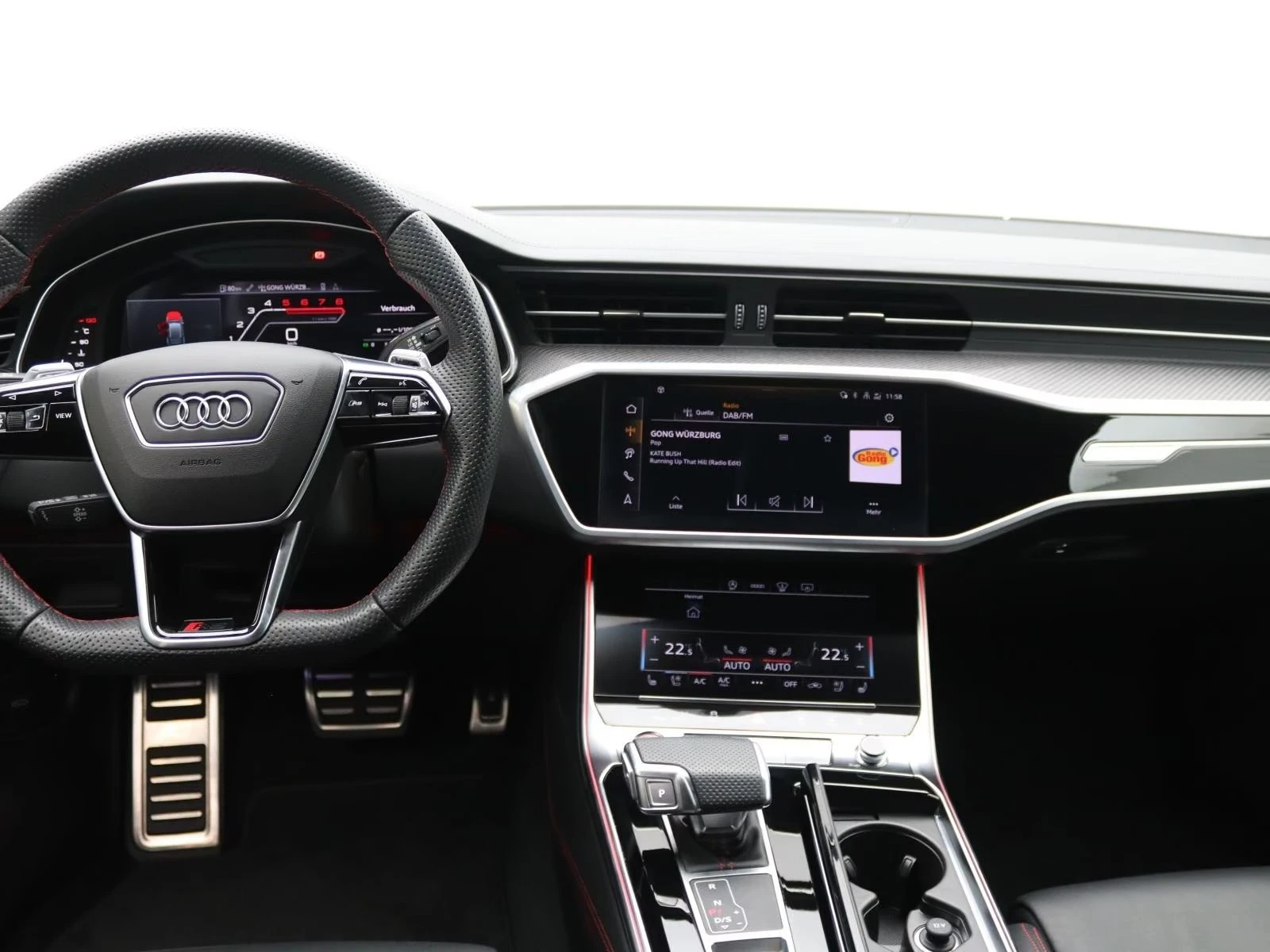 Audi Rs6 DYNAMIC / BLACK OPTIC / MATRIX / HUD/ B&O/ QUATTRO, снимка 8 - Автомобили и джипове - 56009811