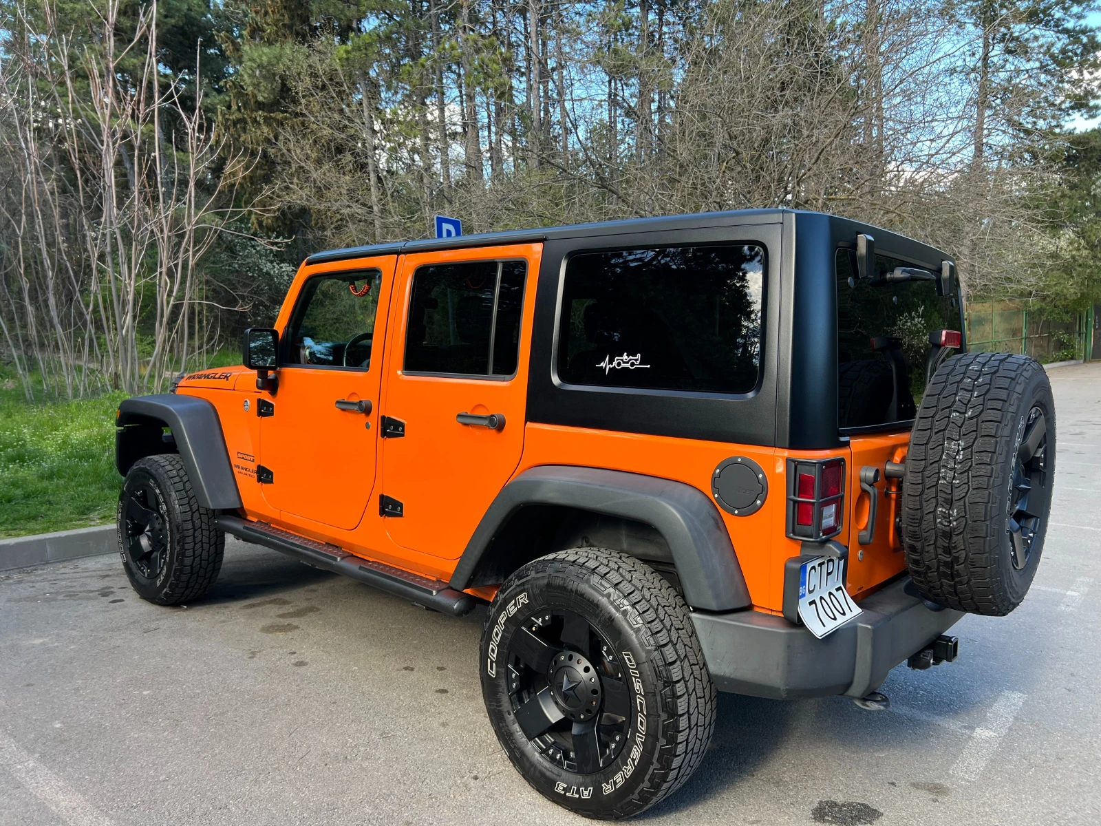 Jeep Wrangler JK 3.6L Unlimited LPG , снимка 4 - Автомобили и джипове - 54213269