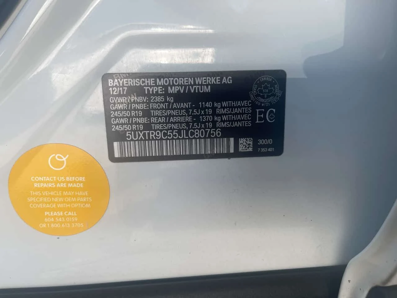 BMW X3  xDrive30i / CARFAX / АВТОКРЕДИТ , снимка 14 - Автомобили и джипове - 55538755
