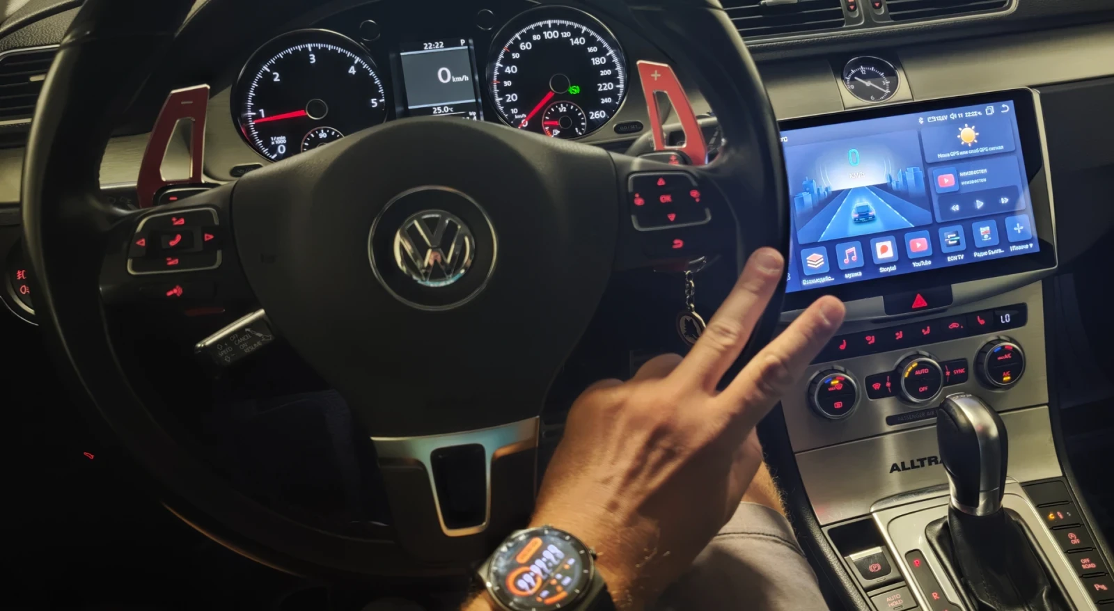 VW Alltrack B7 Alltrack, 2.0 TDI, 177hp, 4x4, адаптивни окачва, снимка 12 - Автомобили и джипове - 55543060