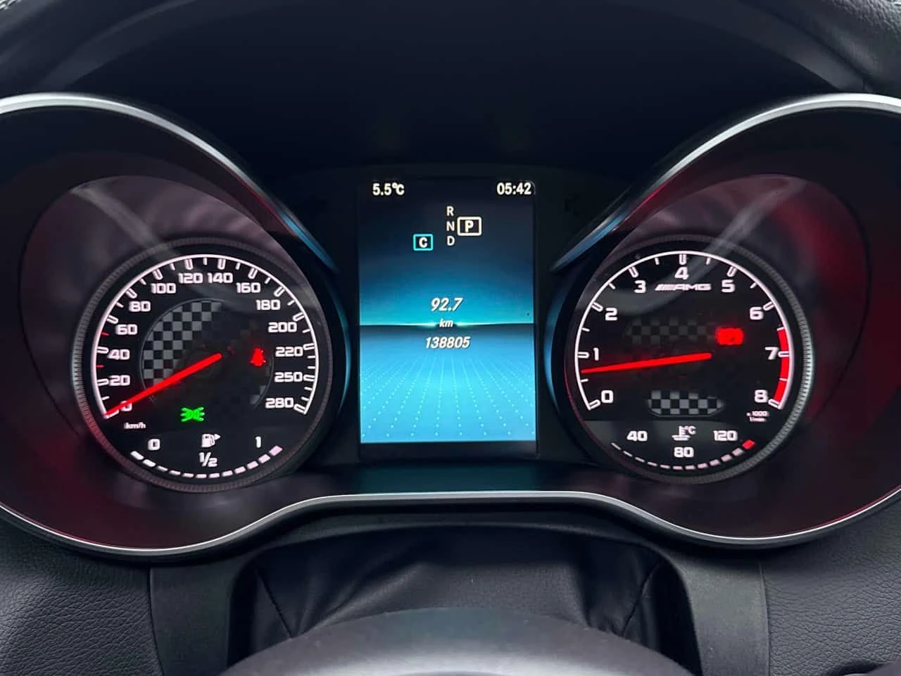 Mercedes-Benz C 43 AMG * ПАНОРАМА* ПОДГРЕВ* BURMASTER* , снимка 13 - Автомобили и джипове - 54144002