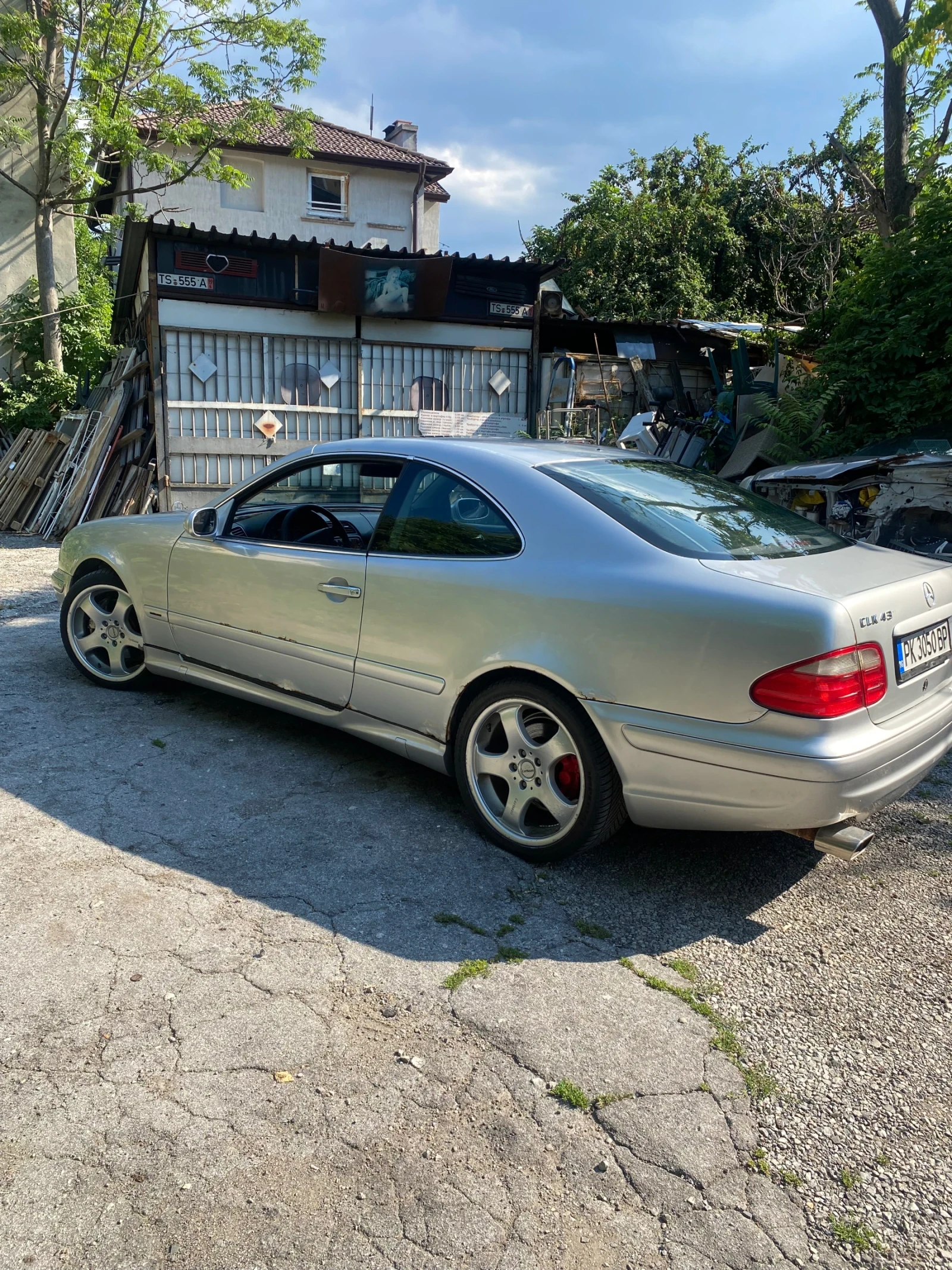 Mercedes-Benz CLK 430/V8/ГАЗ, снимка 7 - Автомобили и джипове - 55080849