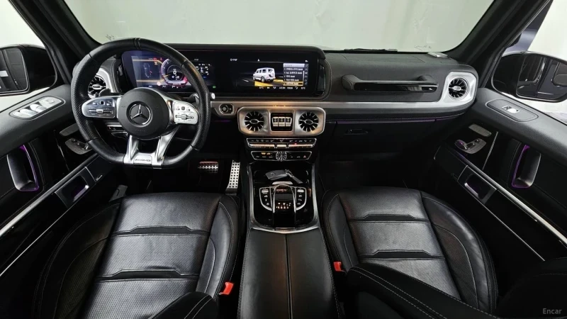 Mercedes-Benz G * G63AMG* Burmeister* 360* Pano* , снимка 10 - Автомобили и джипове - 55138911