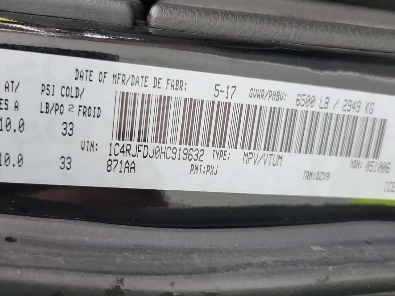 Jeep Grand cherokee * SRT * CARFAX * ЦЕНА ДО БГ, снимка 17 - Автомобили и джипове - 54044951