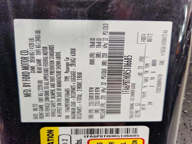 Ford Mustang 2.3L 4 REAR WHEEL DRIVE | Mobile.bg � ����������� 14