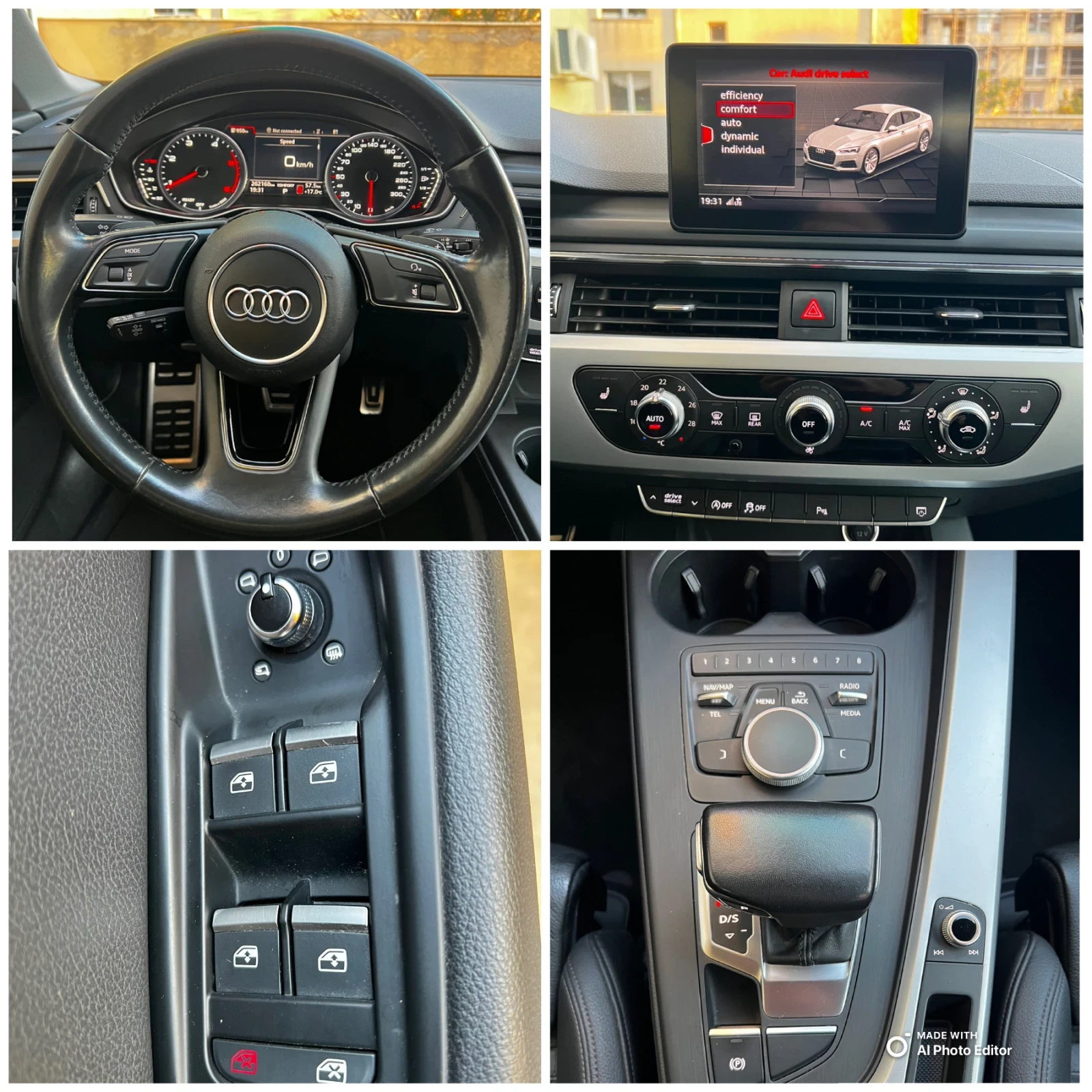 Audi A5 2.0TDI Sportback, снимка 16 - Автомобили и джипове - 54917690
