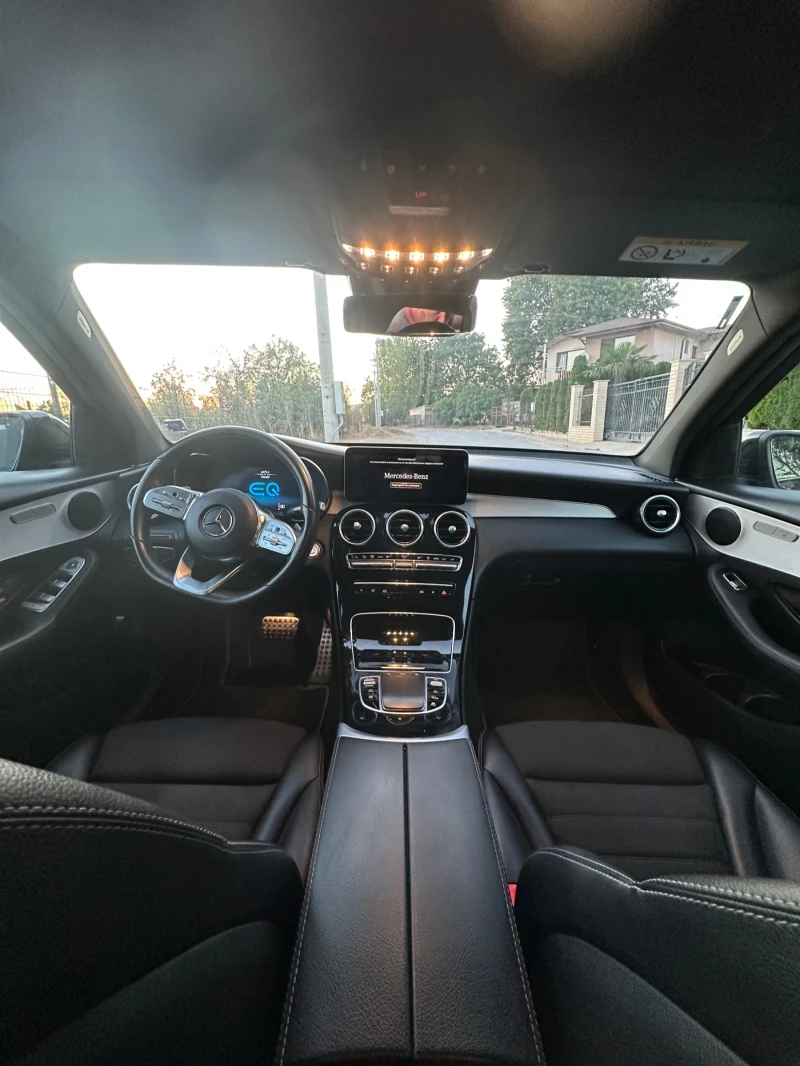 Mercedes-Benz GLC 300 AMG, Plug-in hybrid, ambient, camera , снимка 9 - Автомобили и джипове - 52745219